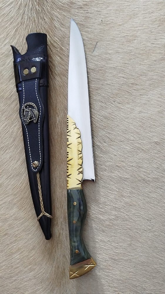 FACA ESTILO JAVALIZEIRA AÇO CIRÚRGICO