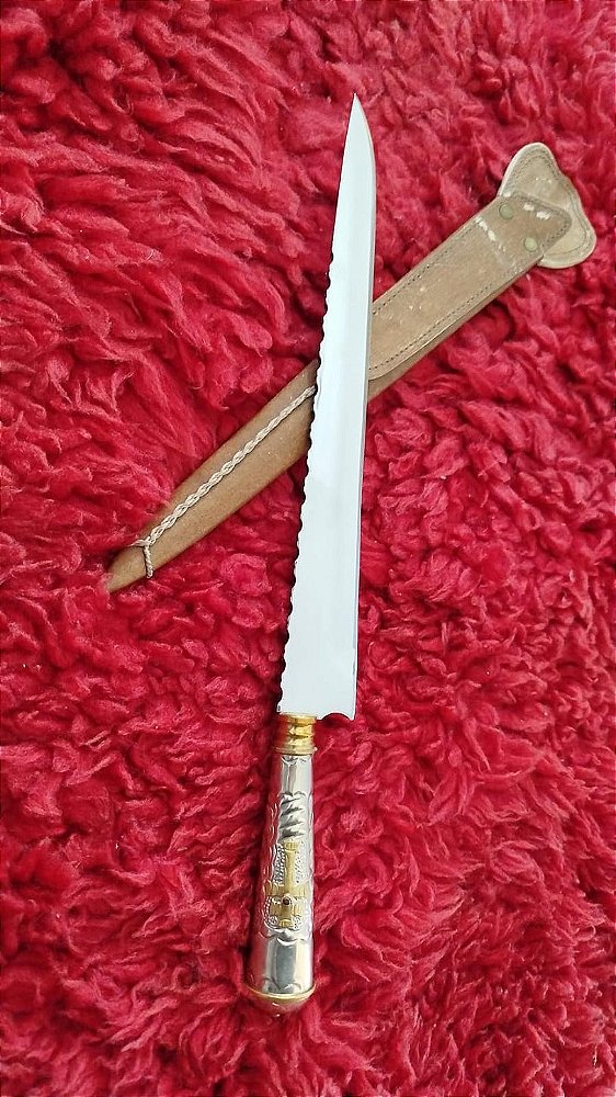 FACA ESTILO JAVALIZEIRA AÇO CIRÚRGICO