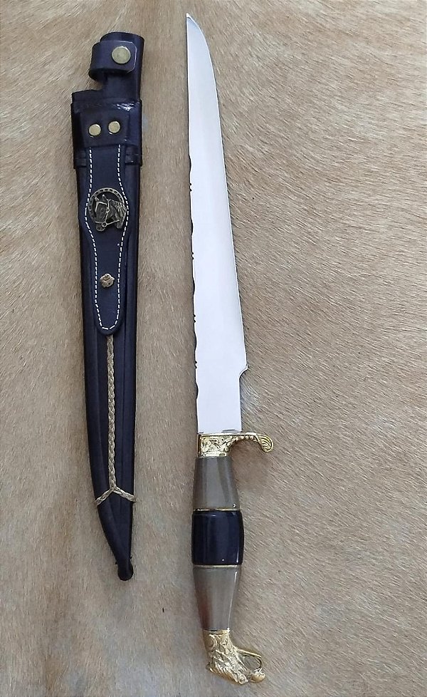 FACA ESTILO JAVALIZEIRA AÇO CIRÚRGICO