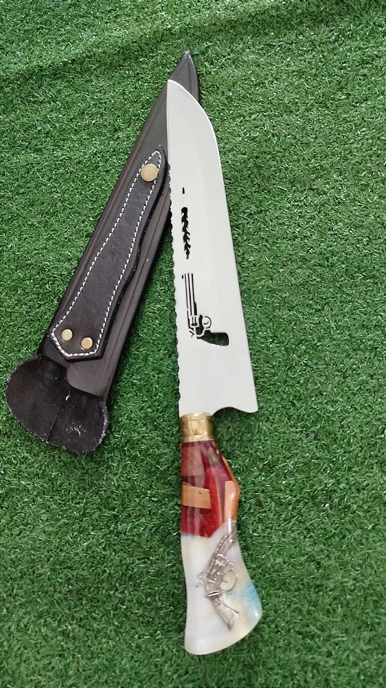 FACA ESTILO PICANHEIRA AÇO CIRÚRGICO