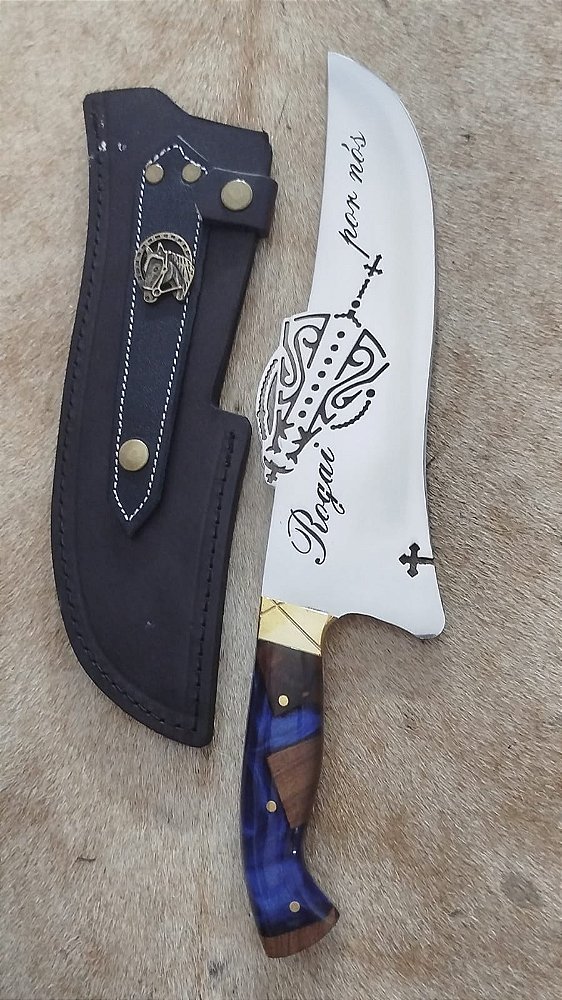 FACA ESTILO PICANHEIRA AÇO CIRÚRGICO