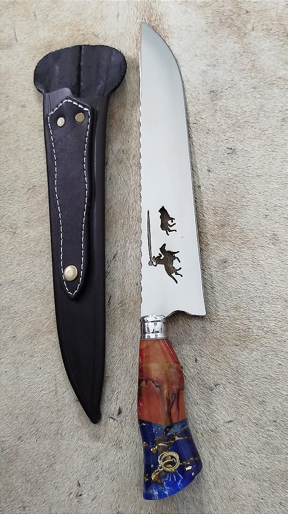 FACA ESTILO PICANHEIRA AÇO CIRÚRGICO