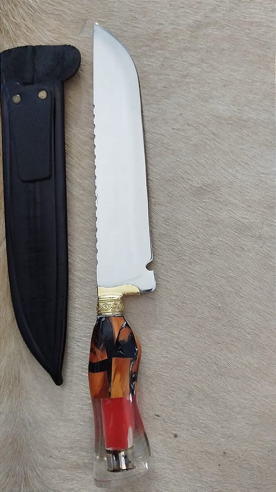 FACA ESTILO PICANHEIRA AÇO CIRÚRGICO