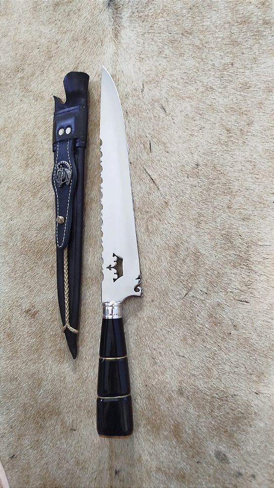 FACA ESTILO PICANHEIRA TRADICIONAL EM AÇO CIRÚRGICO