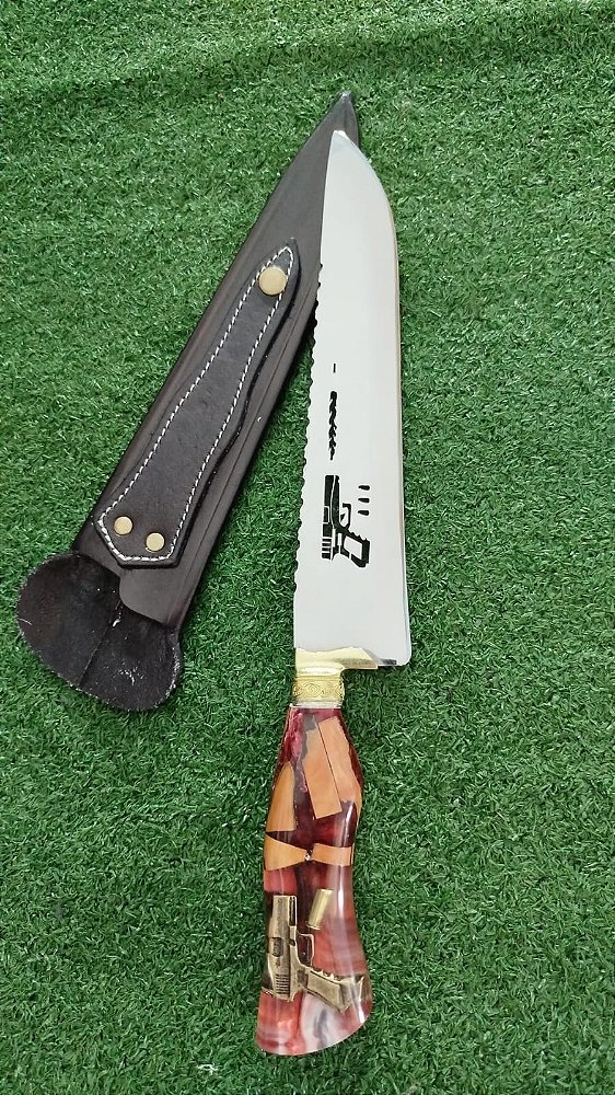 FACA ESTILO PICANHEIRA AÇO CIRÚRGICO