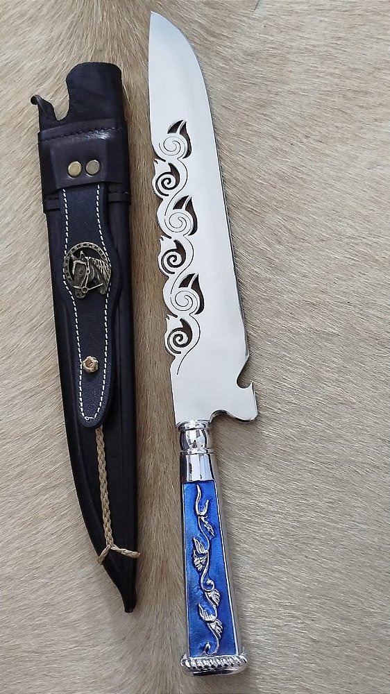 FACA ESTILO PICANHEIRA AÇO CIRÚRGICO