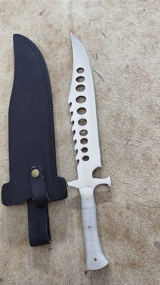 FACA ESTILO FULL TANG AÇO CIRÚRGICO