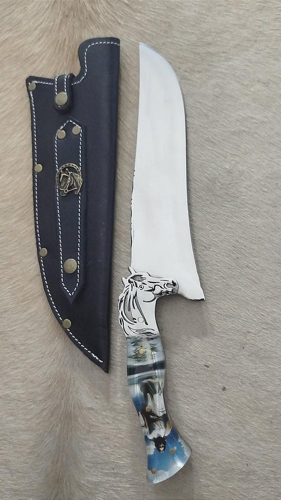 FACA ESTILO PICANHEIRA AÇO CIRÚRGICO