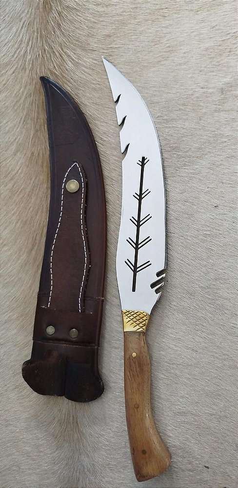 FACA ESTILO FOLHA AÇO CIRÚRGICO