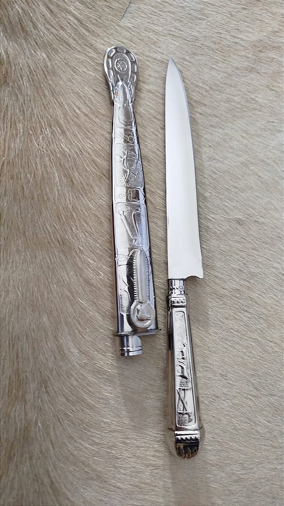 FACA EM AÇO INOX PREMIUM