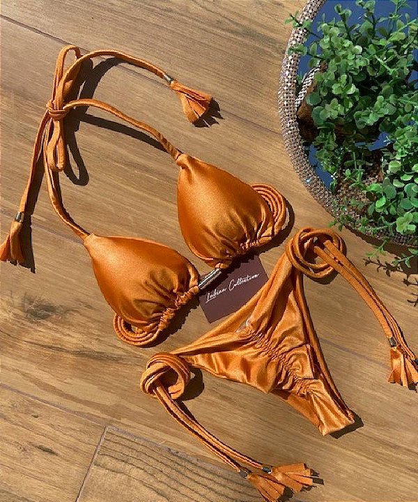 Biquíni Santorini Ambar Luxury Collection Empina Bumbum
