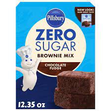 Pillsbury Zero Açúcar Chocolate Fudge Mix De Brownie