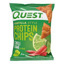 Quest Nutrition, Tortilla Style Protein Chips, Low Carb, High Protein, Chili Lime