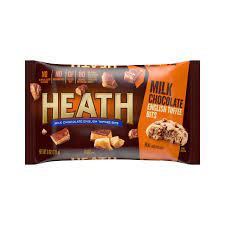 HEATH Milk Chocolate English Toffee Baking Bits, Gluten Free,