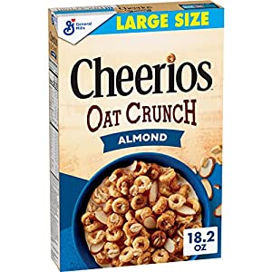 Cheerios Oat Crunch Almond Oat Breakfast Cereal
