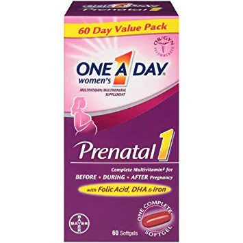 One A Day Women's Prenatal 1 Multivitamins