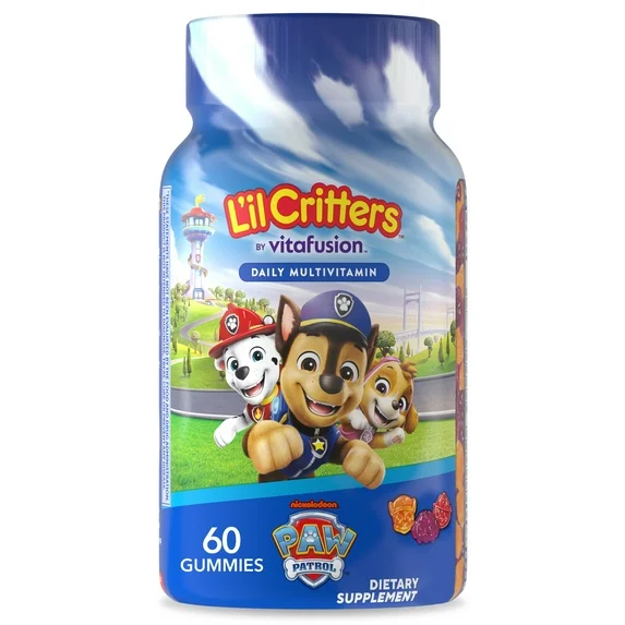 L’il Critters Paw Patrol Children's Multivitamin Gummies (60 gomas)