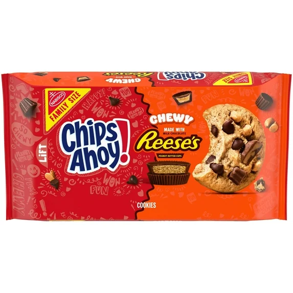 CHIPS AHOY! Cookies Macios com Chocolate e Reese's 404 g