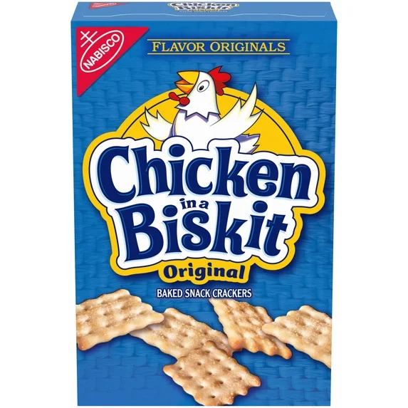 CHICKEN IN A BISKIT Crackers Sabor Frango Original 213 g