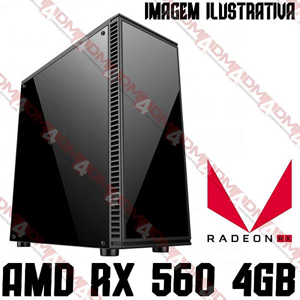 PC Gamer AMD Ryzen 7 1700, 8GB DDR4, SSD 240GB, GPU AMD RADEON RX 560 4GB