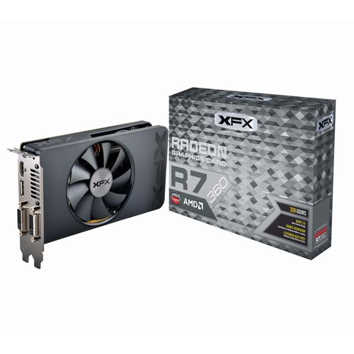 Placa de Vídeo AMD Radeon R7 360 2gb DDR5 - 128 Bits XFX R7-360P-2SF5 - DM4  INFORMÁTICA COMPUTADORES GAMERS