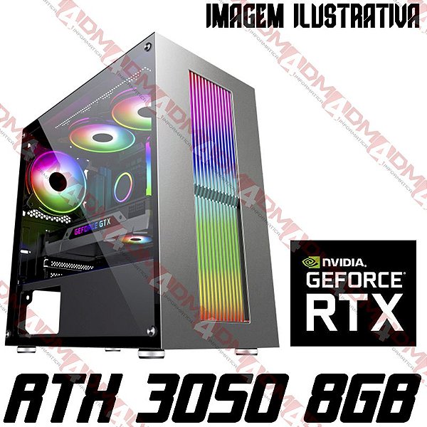 Pc Gamer Intel Core I7 f 16gb Ddr4 Ssd Nvme 500gb Gpu Nvidia Rtx 3050 8gb Dm4 Informatica Computadores Gamers