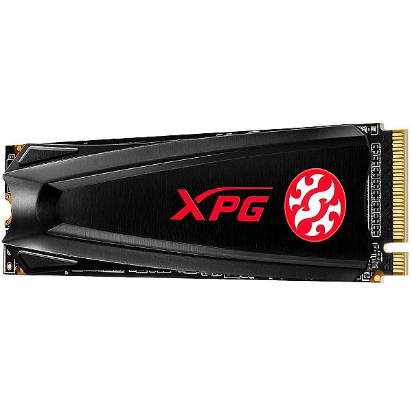 SSD Adata XPG Gammix S5, 256GB, M.2 NVMe, Leitura 2100MB/s, Gravação 1500MB/s - AGAMMIXS5-256GT-C