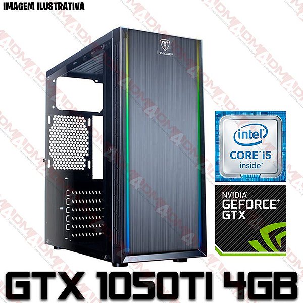 PC Gamer Intel Core i5 Haswell 4570, 8GB DDR3, SSD 240GB, GPU GEFORCE GTX 1050TI OC 4GB