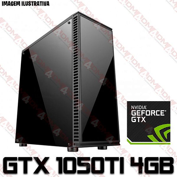 PC Gamer Intel Core i5 10400F, 16GB DDR4, SSD 120GB, HD 1TB, GPU GEFORCE GTX 1050TI 4GB