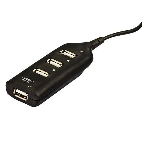 Hub USB 2.0 4 Portas Hspeed