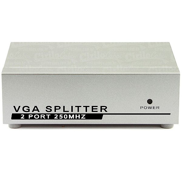 Vídeo Splitter 1x2 - Distribuidor de sinal VGA