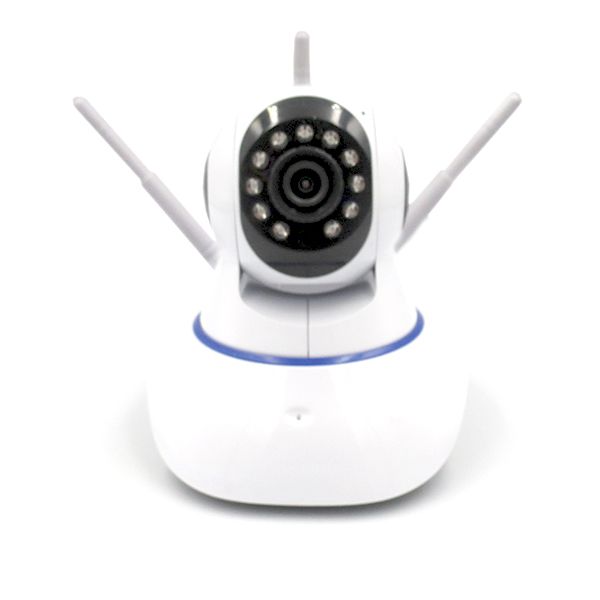 Camera IP Onvif 3 Antenas, FullHD, Conexão WI-FI