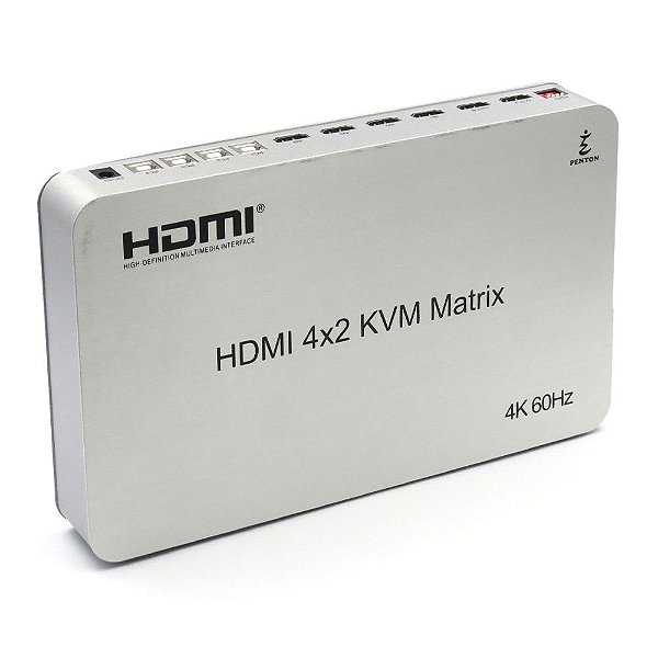 HDMI Matrix 4x2 KVM 4k