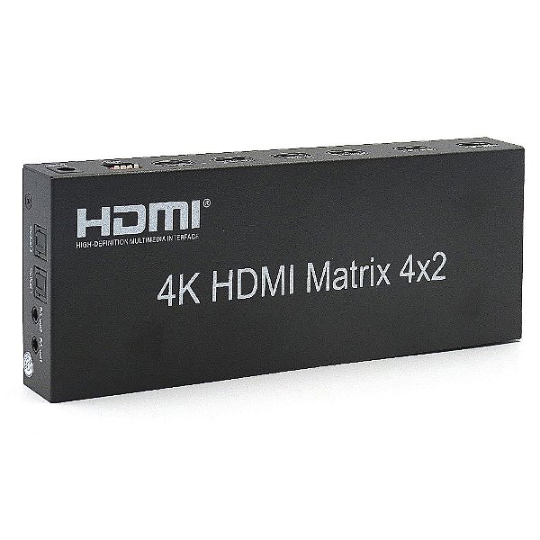 HDMI Matrix 4x2 UHD 4K*2K*