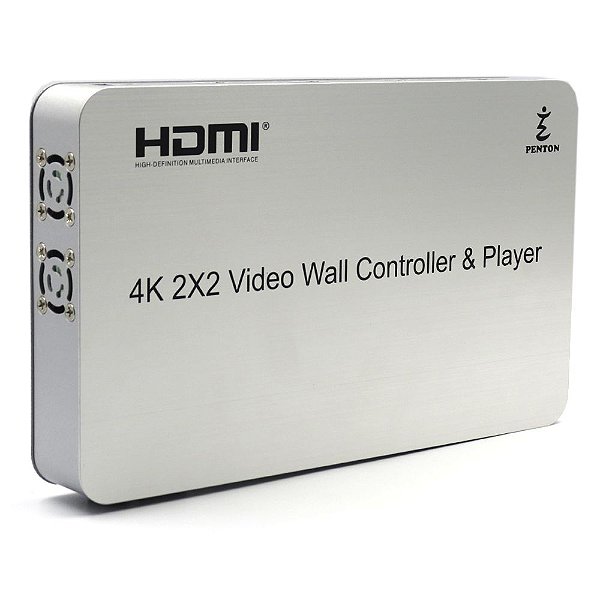 Vídeo Wall Controller & Player 4K - 2x2