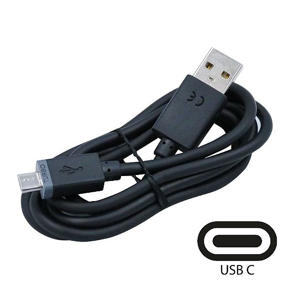 Cabo USB Type C Turbo 1 metro