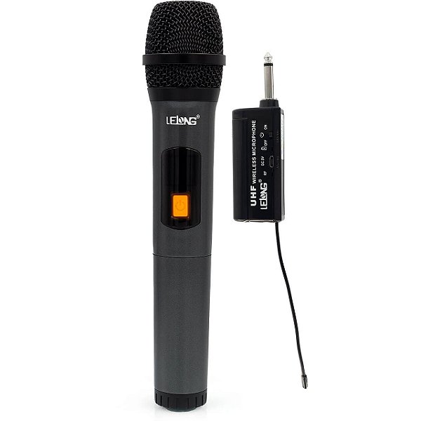 Microfone sem fio Wireless LE909 Lelong