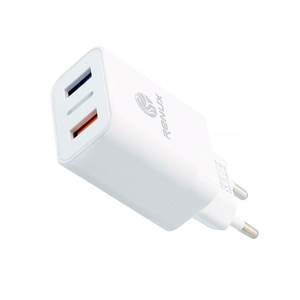 Carregador Portátil de Celular 2 portas USB 3.4a