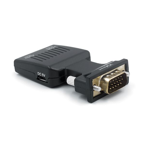 Conversor VGA x HDMI portátil com audio