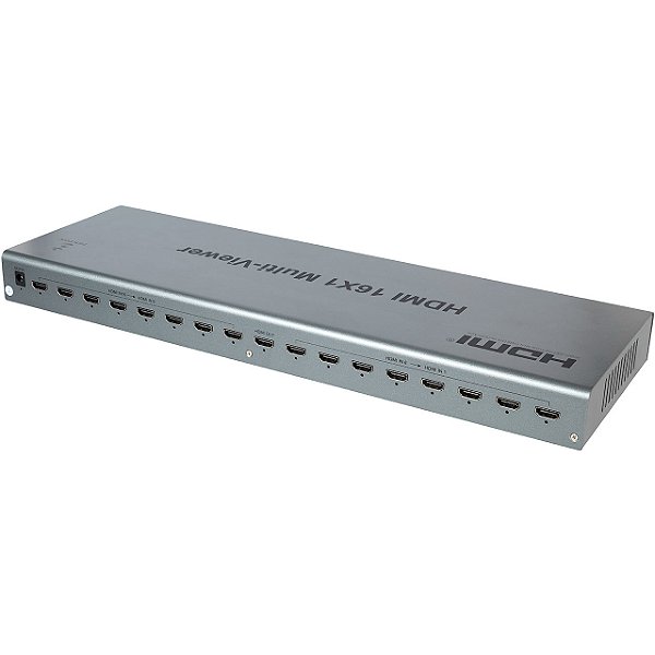 Switch Multi-Viewer 16x1 4K HDMI de Alto Desempenho