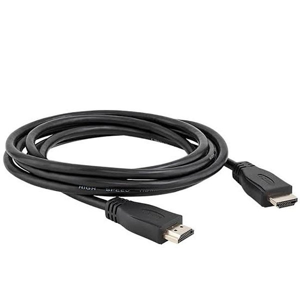 Cabo HDMI 1.4 FullHD 3D 1080P 19 Pinos - 1 metro