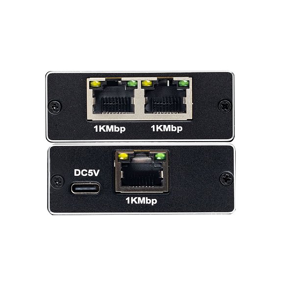 Divisor de Rede Gigabit RJ45 1000Mbps 1x2 - Ion Cabos