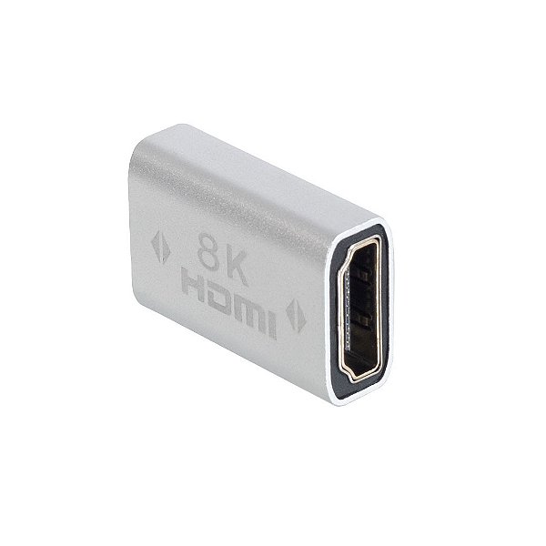 Emenda Extensor HDMI 8k@60Hz 2.1 Prata