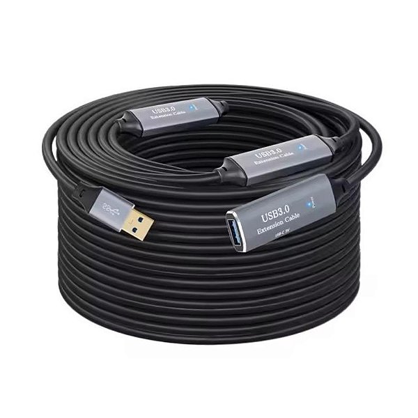 Cabo Extensor USB 3.0 SuperSpeed - 20 Metros