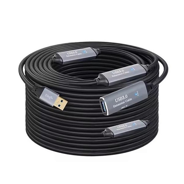 Cabo Extensor USB 3.0 SuperSpeed - 25 Metros