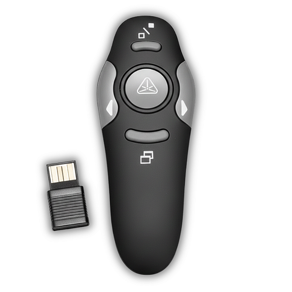 Apresentador USB de Slides Wireless Laser Point Integrado