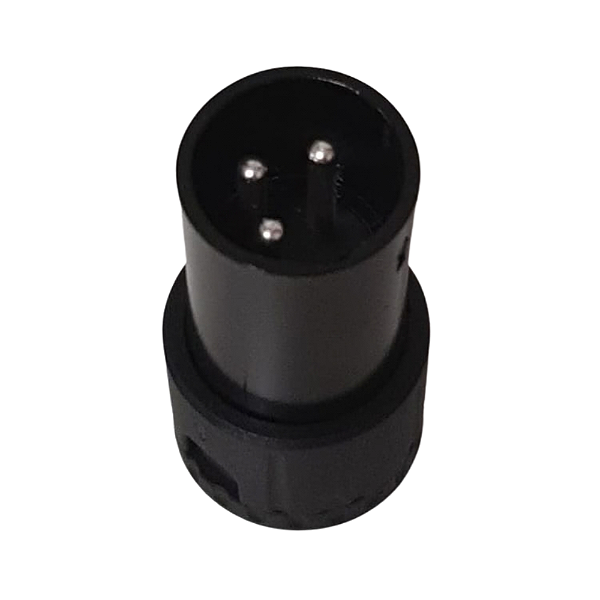 Conector XLR Macho Rotação