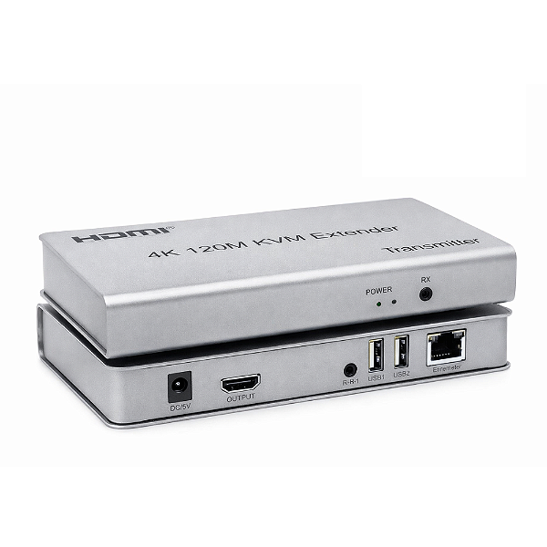 Extensor HDMI KVM USB RJ45 120m Cat6