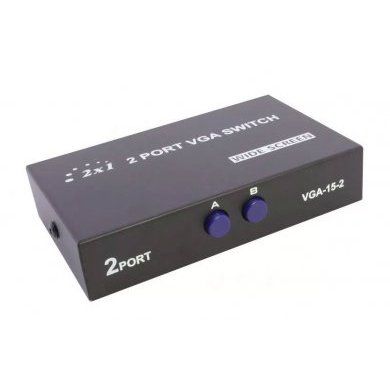Chaveador Switch VGA 2 Portas