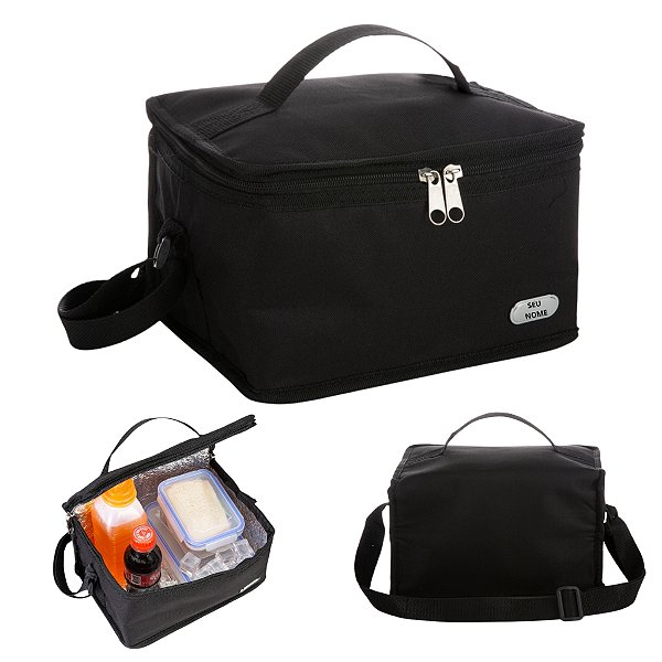 Bolsa Térmica 4 Litros Marmiteira Personalizado Nome Logo